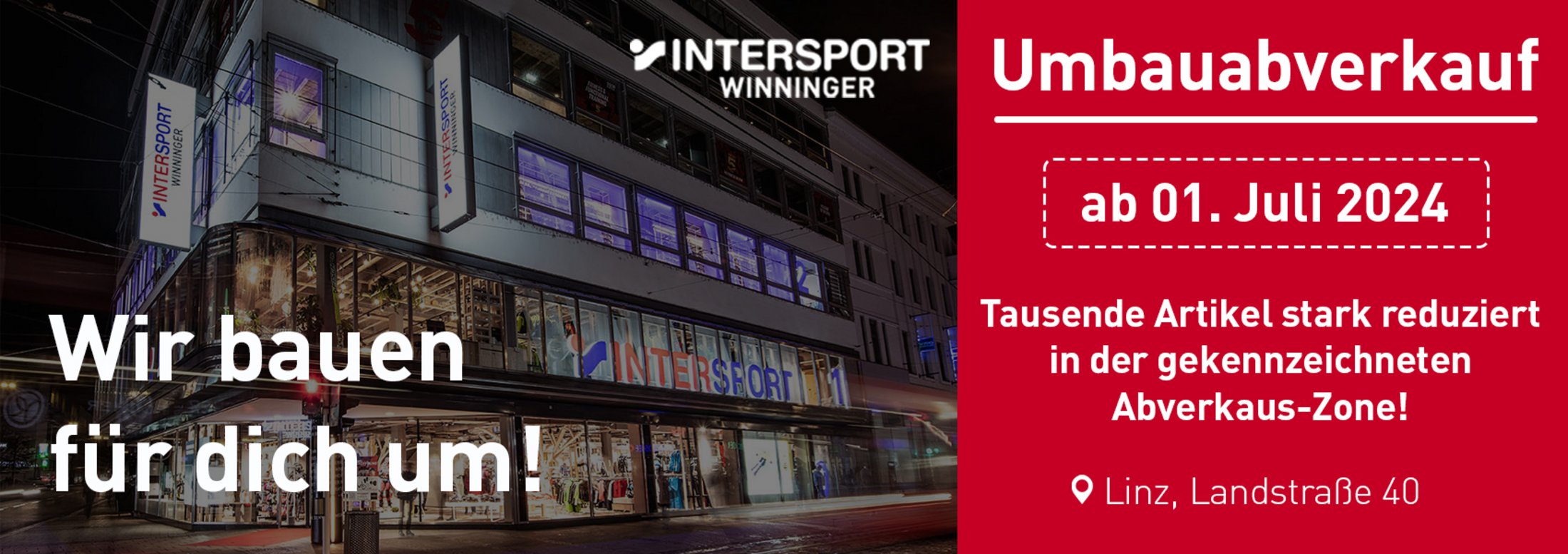 Umbauabverkuaf_Intersport_Winninger_Linz_Landstrasse_Sportfachhändler